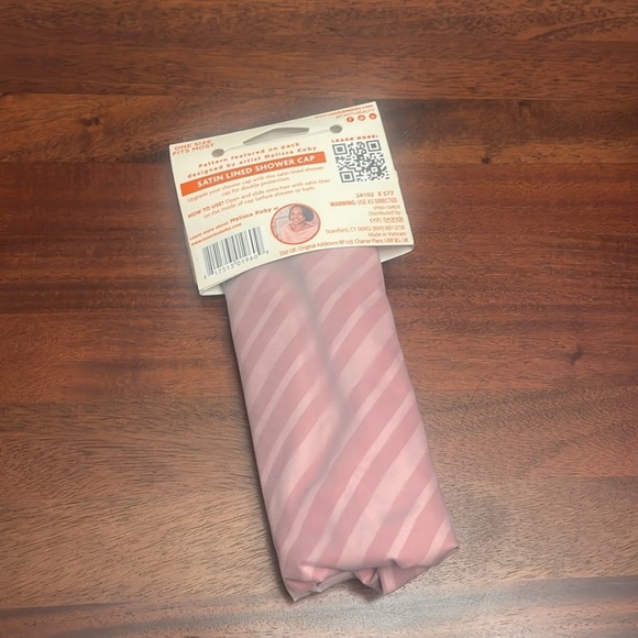 Cantù shower cap double sided waterproof satin lined cap red New size OS - Picture 4 of 4